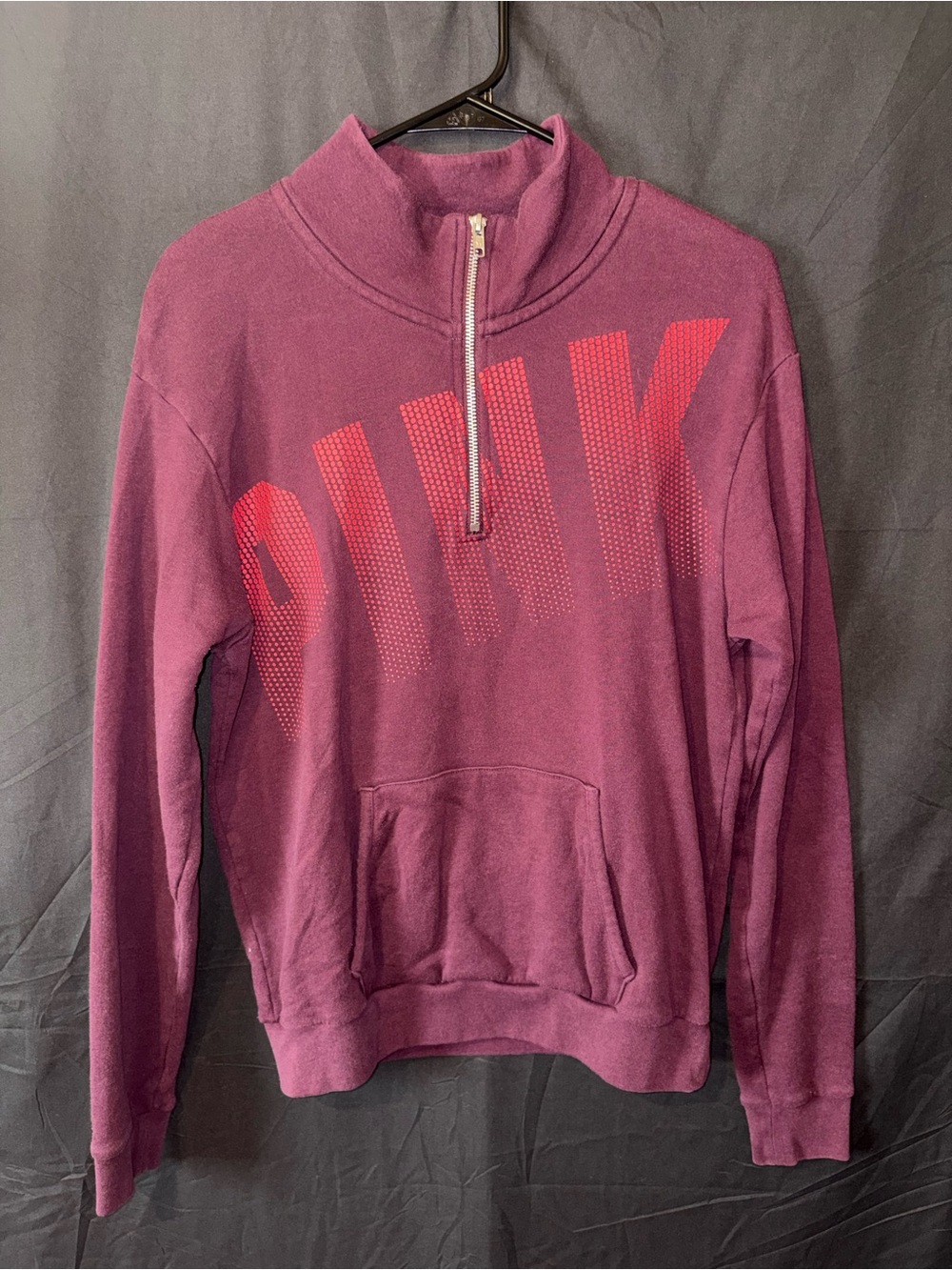 Victoria's Secret PINK Quarter-Zip Pullover